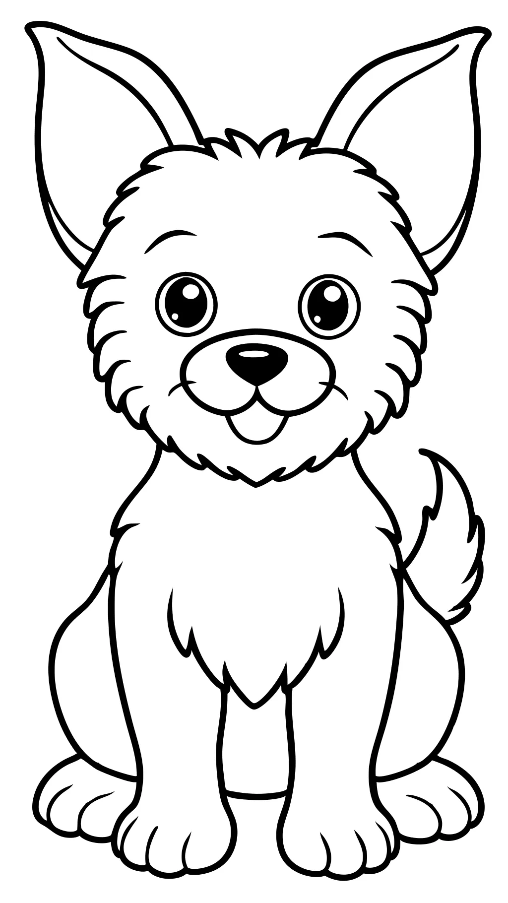 coloriage chiots